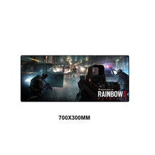 Load image into Gallery viewer, Rainbow Gaming Mouse Pad