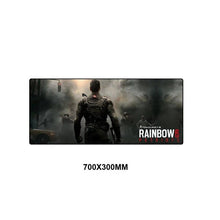 Load image into Gallery viewer, Rainbow Gaming Mouse Pad