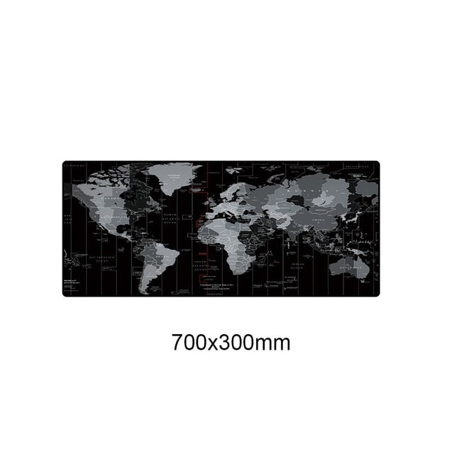 Old World Map Mouse Pad